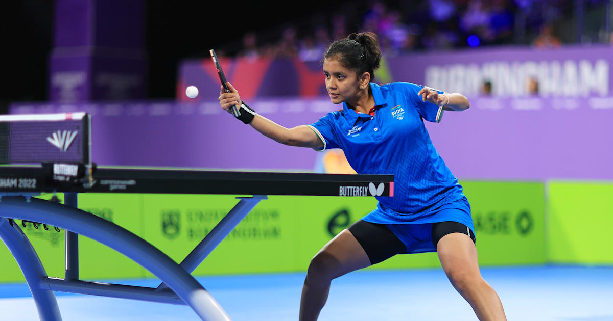 WTT Feeder Beirut II 2025 table tennis India’s Sreeja Akula wins women