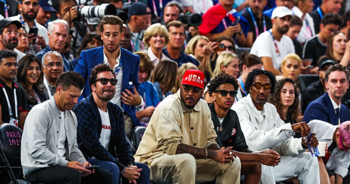 Basketball stars courtside: Sue Bird and Scottie Pippen lead celebrity support for USA at Paris 2024
