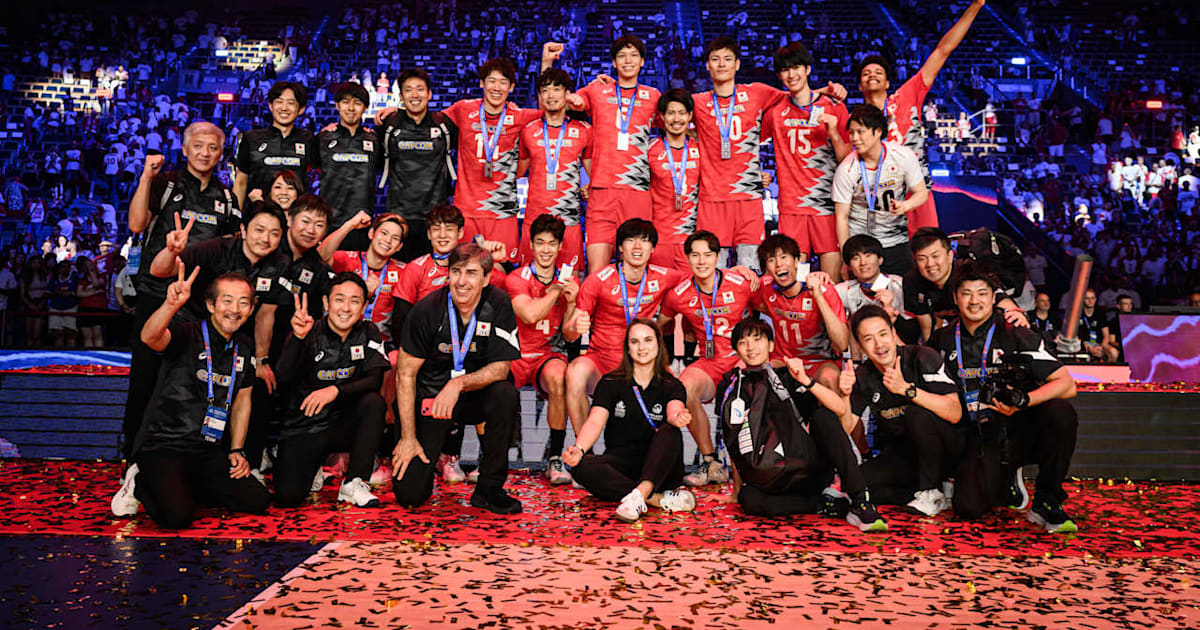 Volleyball Team Japan VNL 2024 - Men