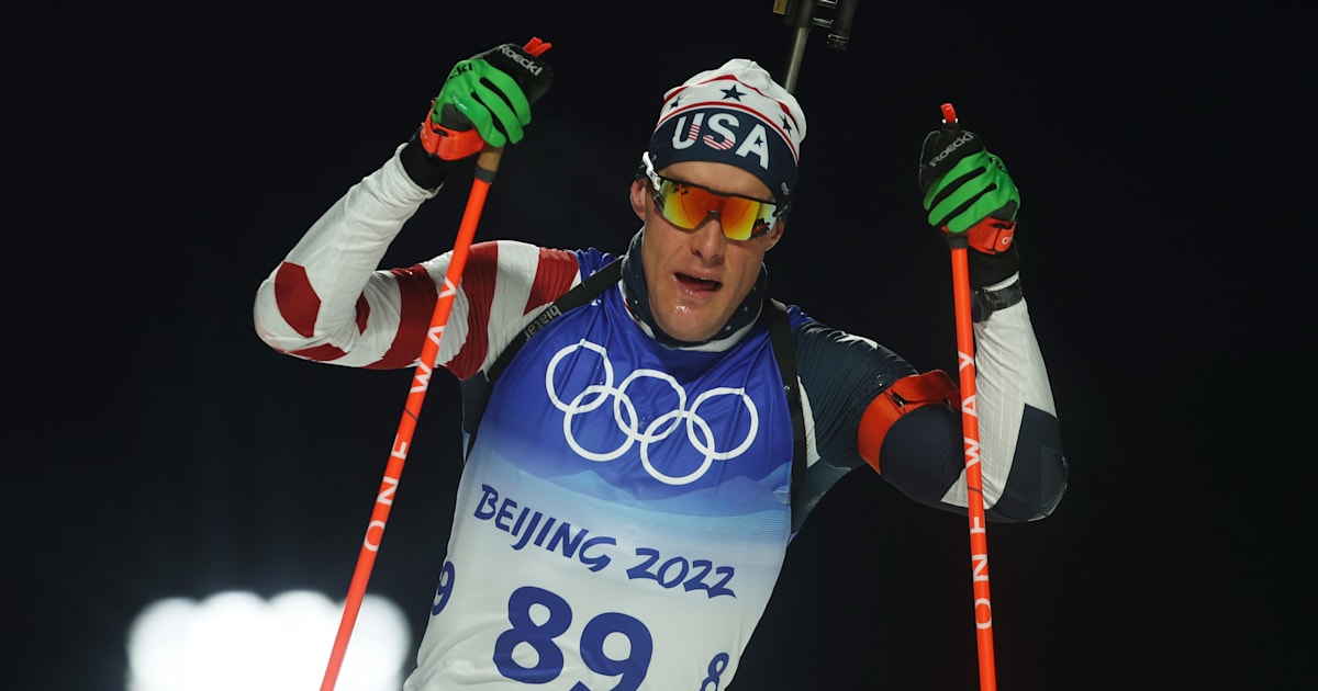 Team USA biathlete Leif Nordgren a dad while at Beijing 2022