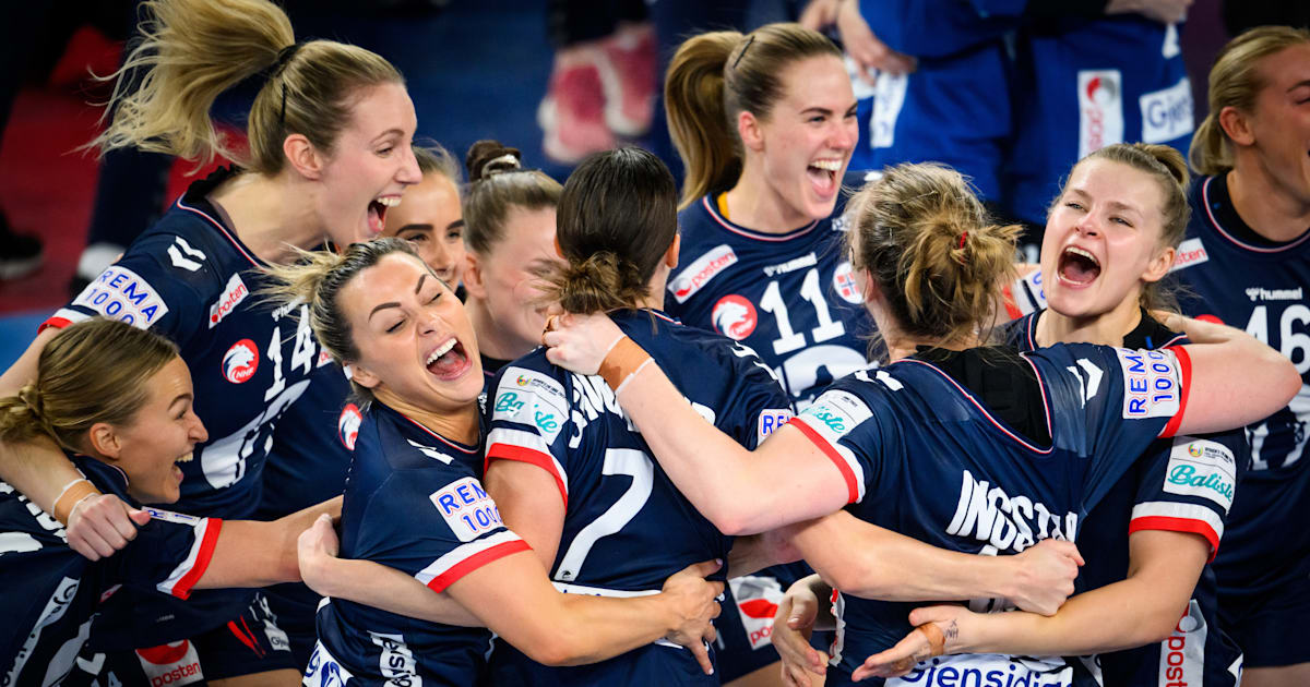 Europeo femenino de balonmano 2022 Noruega se clasifica a los Juegos