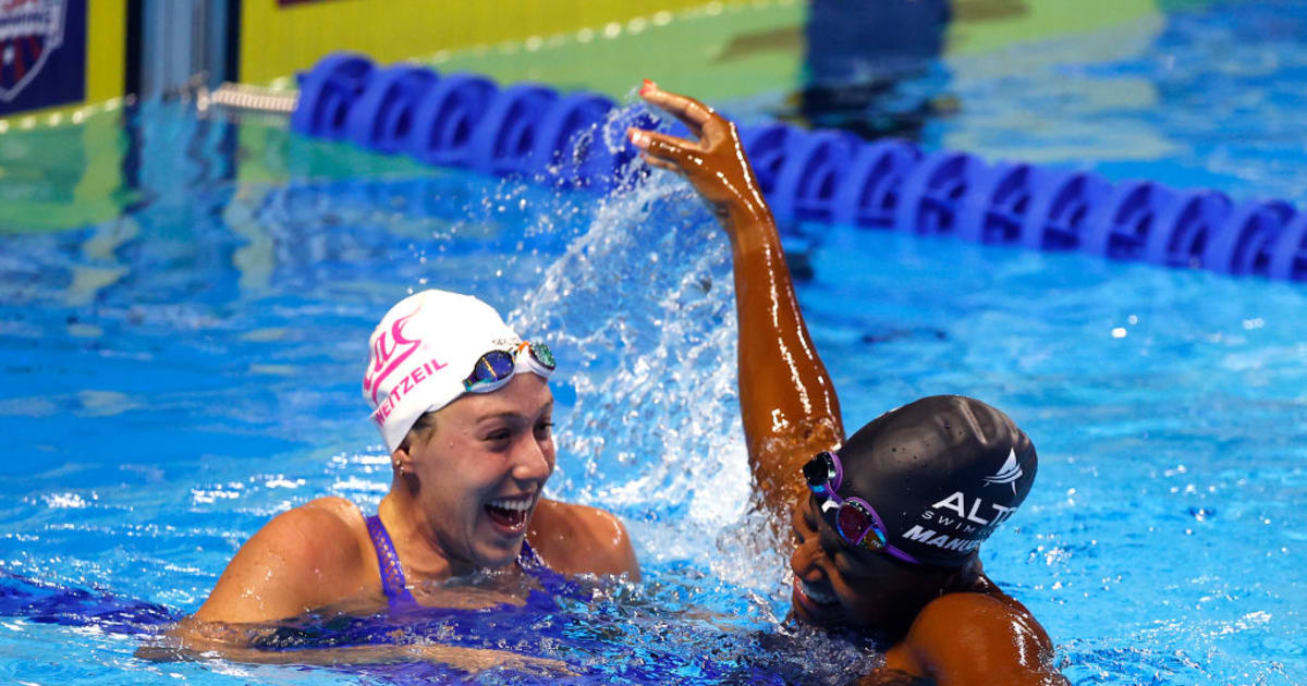 Results from the USA Olympic Swimming Trials