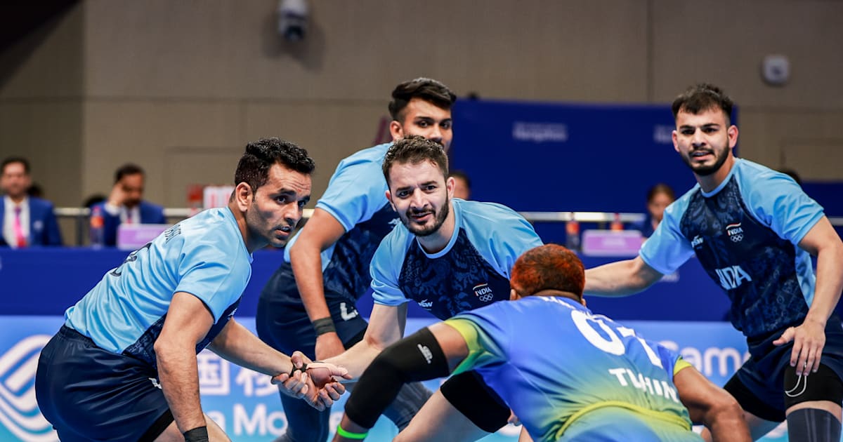 India vs Pakistan kabaddi, Asian Games 2023 men’s semifinal Schedule