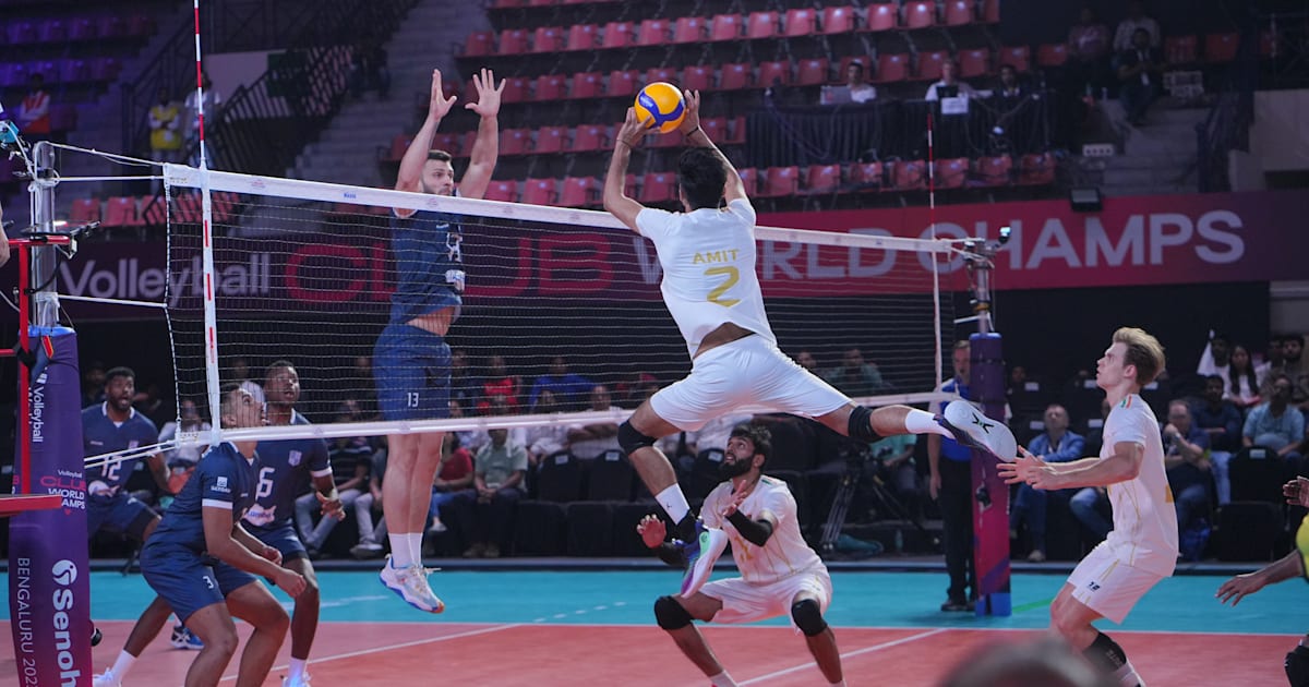 Volleyball Club World Championship 2023 Ahmedabad Defenders vs Itambe