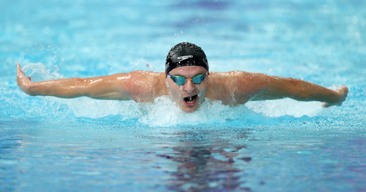 Glasgow 2026 Commonwealth Games: Lewis Clareburt comes from behind to