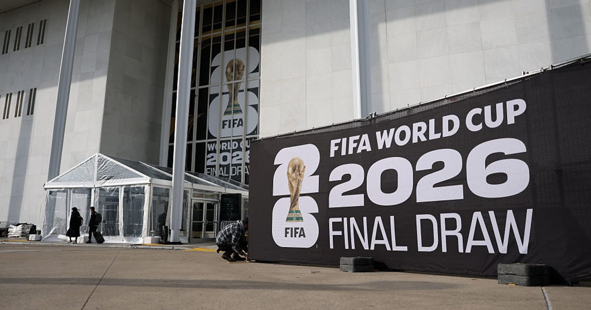 2026 FIFA 월드컵 조 추첨 현장 이미지