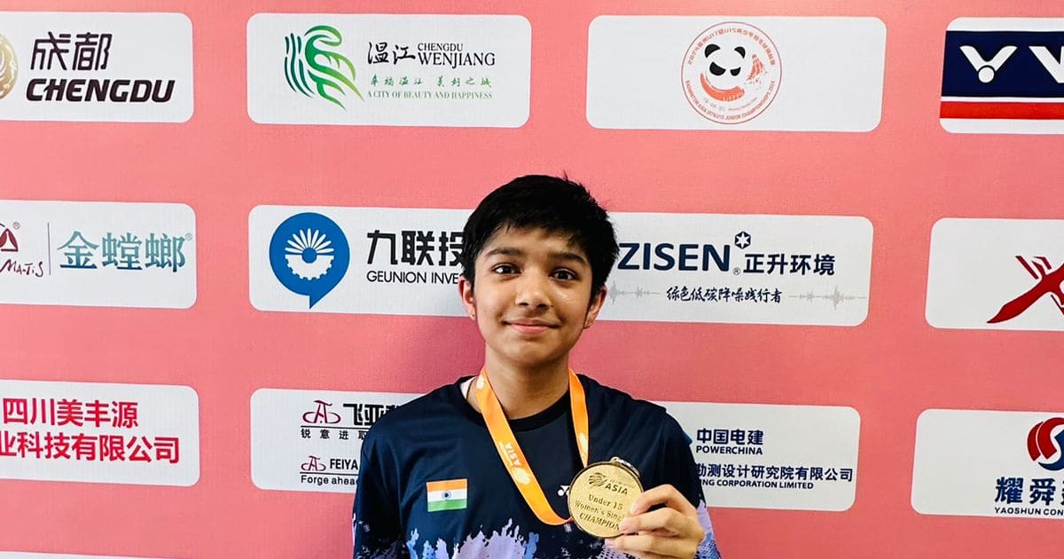 India’s Tanvi Patri wins 2024 Asian U-15 badminton title