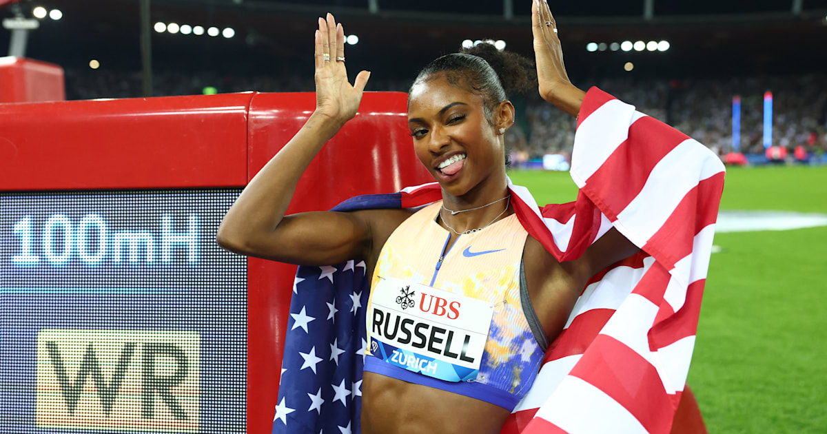 Masai Russell goes from 'taking the Ls' to world record holder and now wants sub-12: 