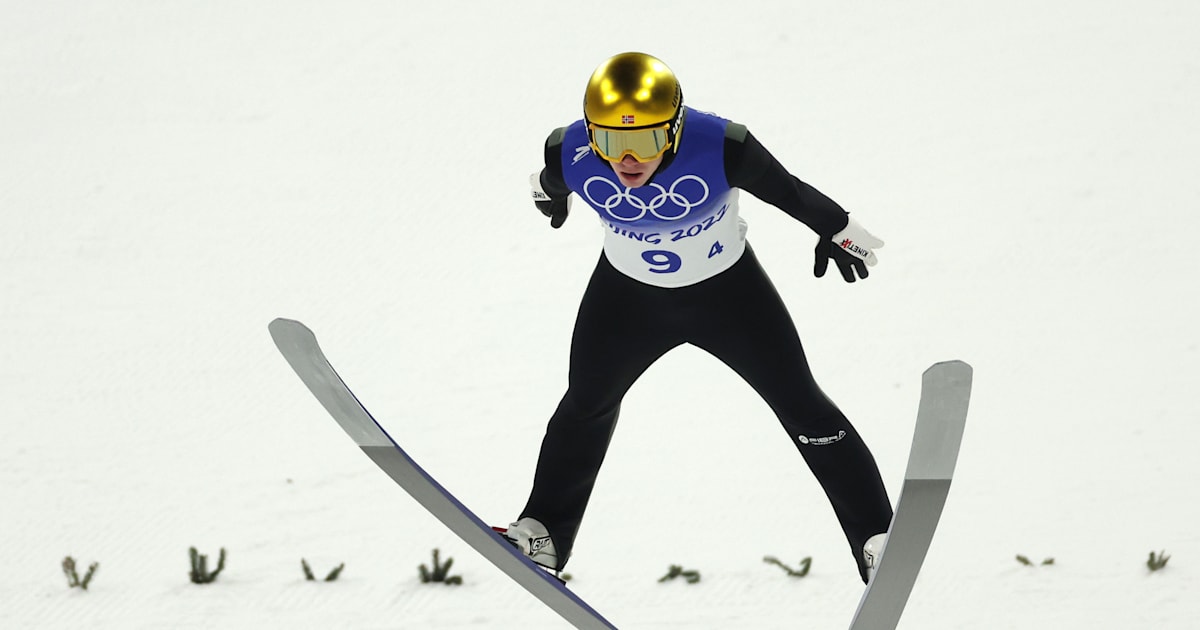 2022 Ski Flying World Championships Marius Lindvik tops the standings