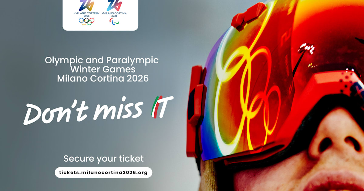 Registration for tickets for Milano Cortina 2026 now open, ticket