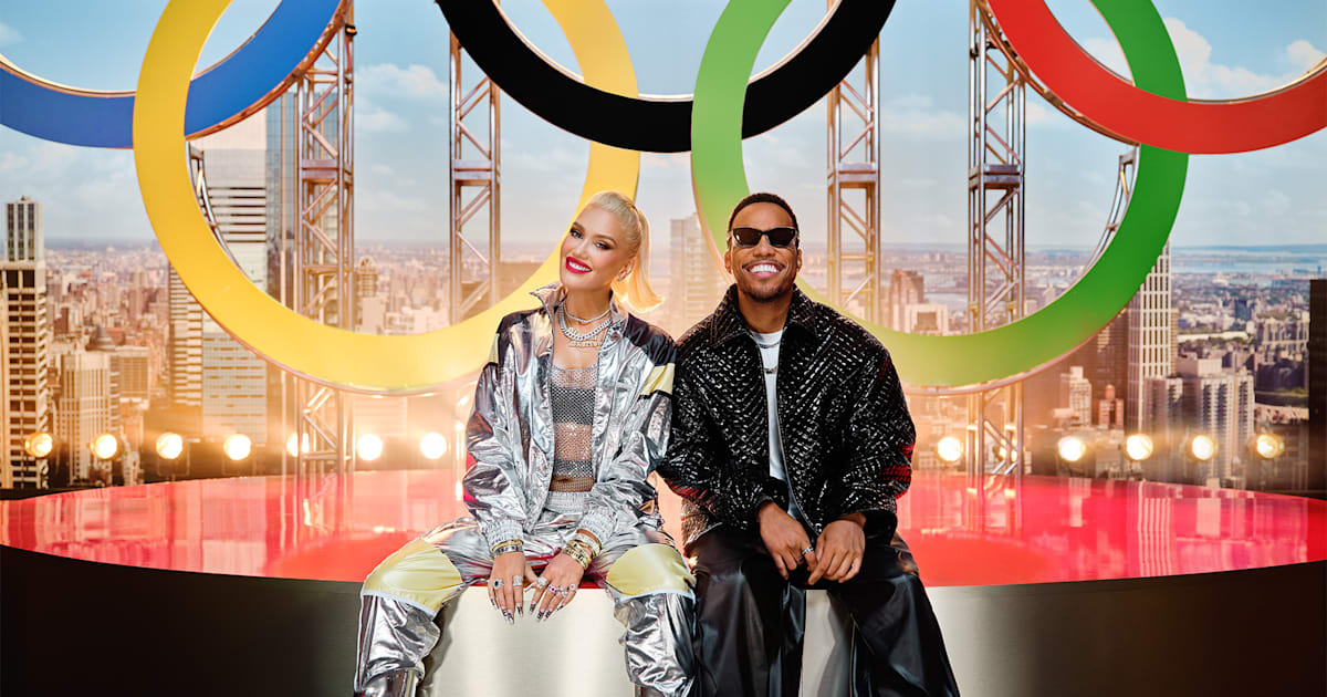 Olympic Games Paris 2024 CocaCola, Gwen Stefani, Ryan Tedder and
