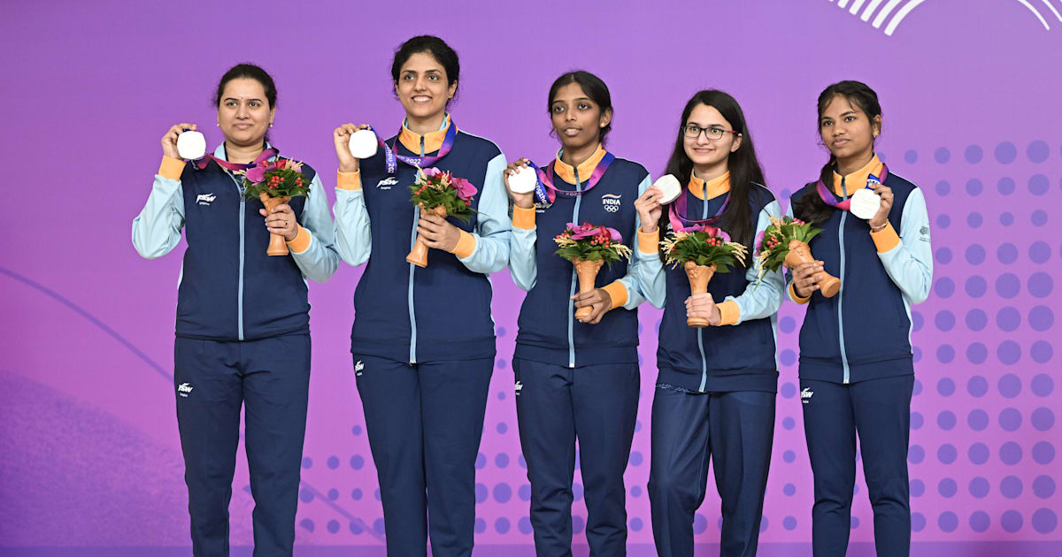 Asian Games 2023 chess India win silver medals in team events