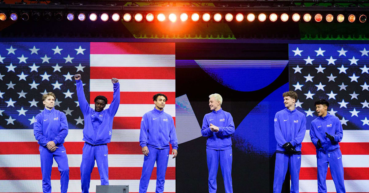 2026 Gymnastics Worlds: USA's men look to regroup for LA28 after "unfortunate" Rotterdam team final