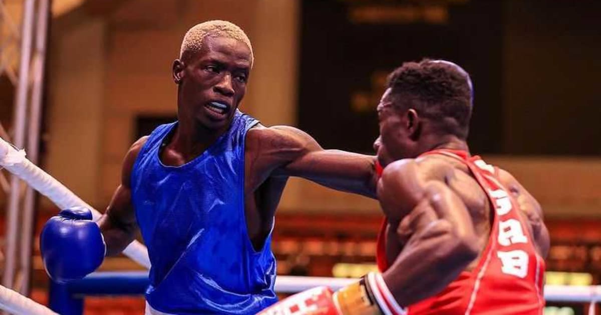 Paris 2025 Boxing Africa Qualifier Pape Mamadou Sow Jr. in the name