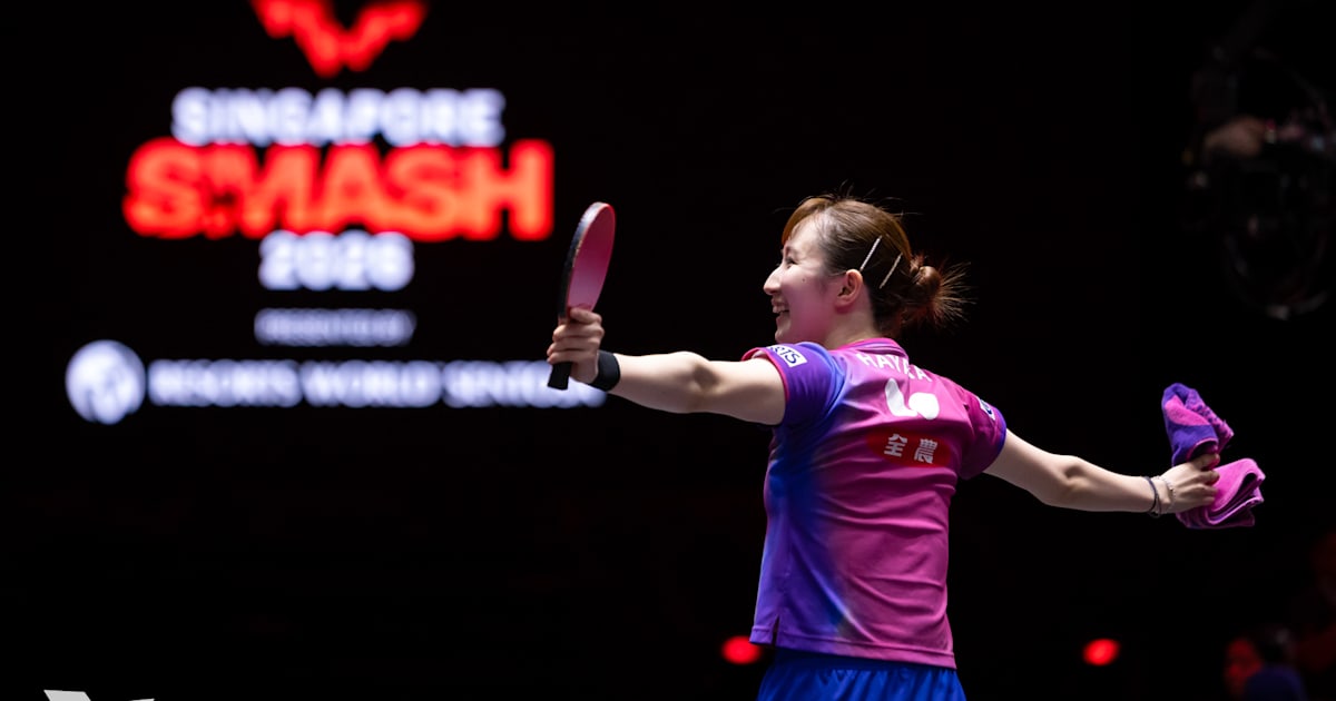 卓球シンガポールスマッシュ2026シングルス男女ラウンド16丨放送予定