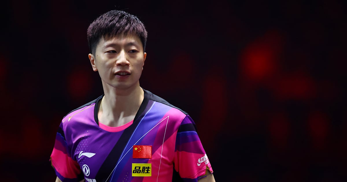 Table tennis GOAT Ma Long talks mental health and the pressure of winning