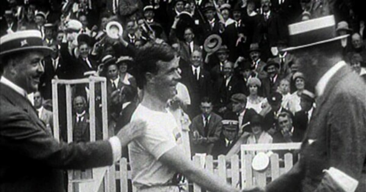 アントワープ1920でのスウェーデン出身ヴィリアム・ペテション