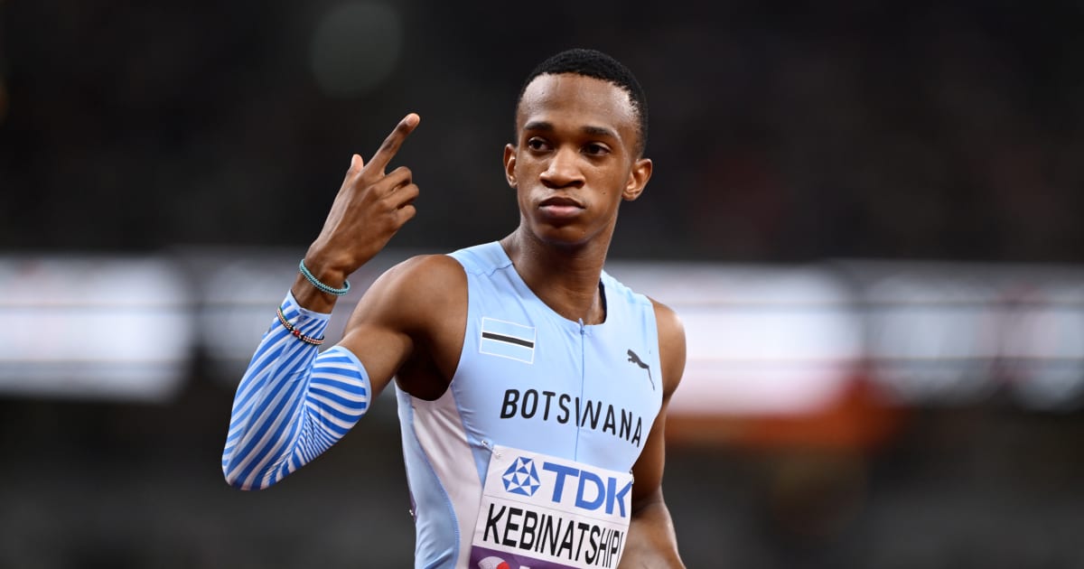 Busang Collen Kebinatshipi Sets 400m Meeting Record in Paris