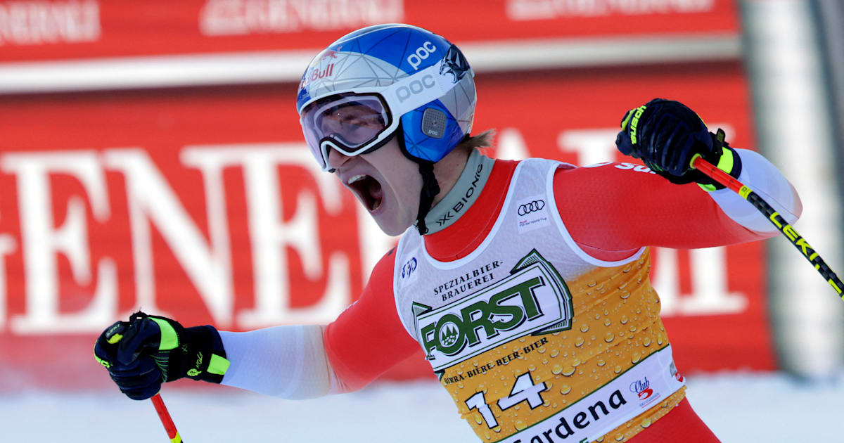 FIS Alpine Ski World Cup 2024/25: Marco Odermatt powers to dominant win in Val Gardena downhill