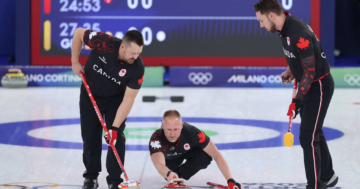 Canada men's curling opens Olympics with extra ends win
