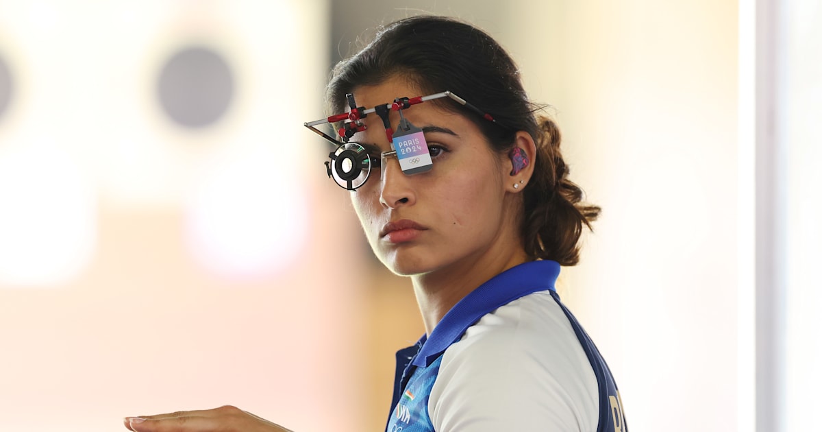 Paris 2024 Olympics: Manu Bhaker Finishes Second In 25m Pistol ...