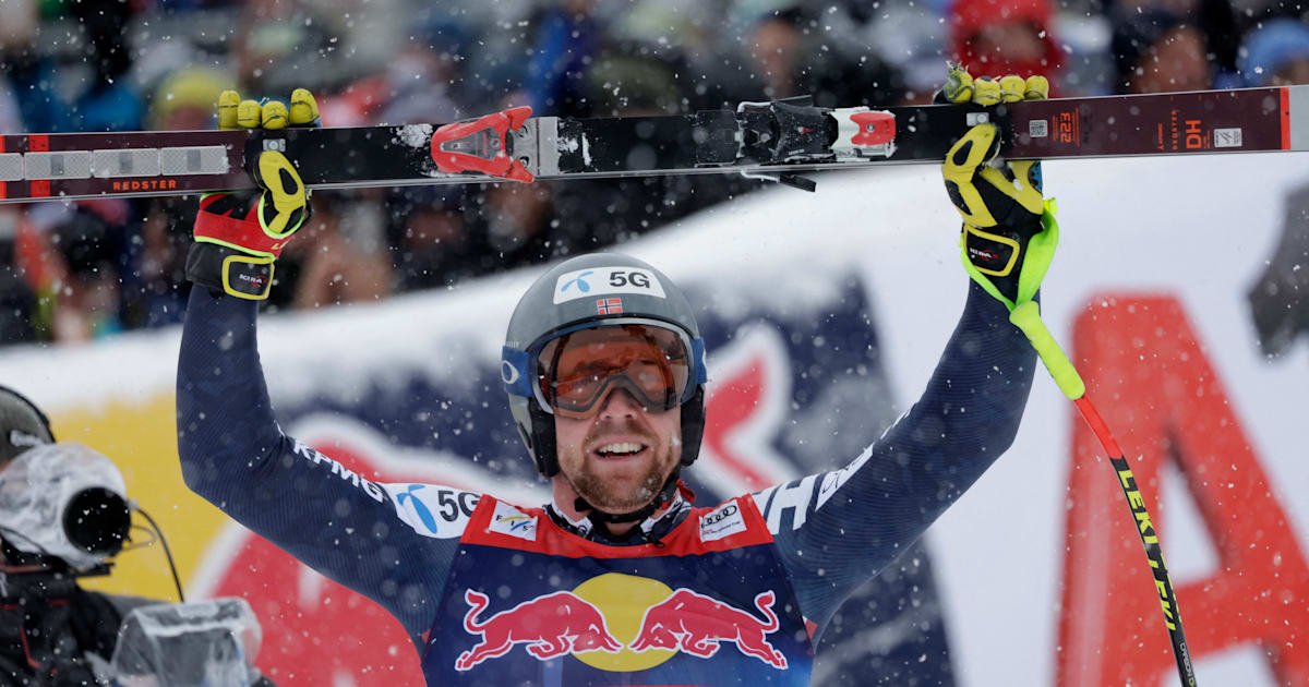 Alpine skiing Aleksander Aamodt Kilde takes Hahnenkamm classic