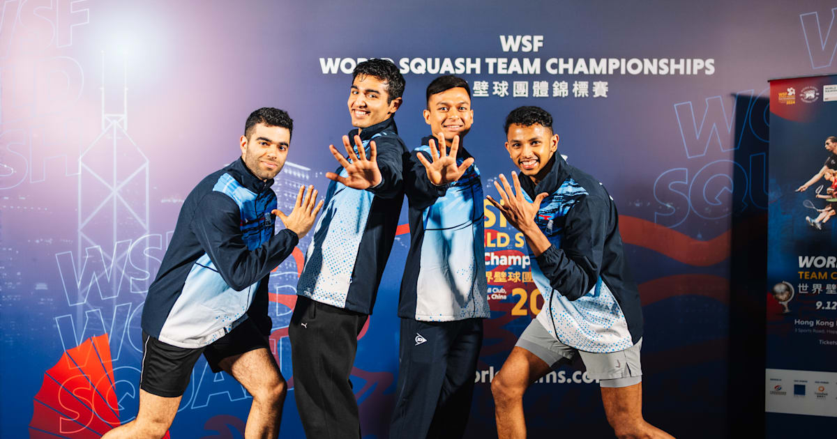 India Finishes Fifth at 2024 World Squash Team Championships