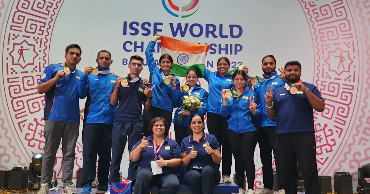 ISSF World Championships 2023: India finish with 14 medals - full list ...