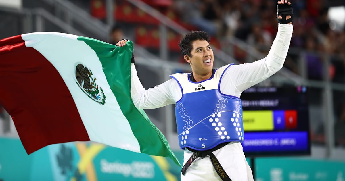 Carlos Sansores, the Mexican taekwondo athlete whose heart beats for Paris 2024