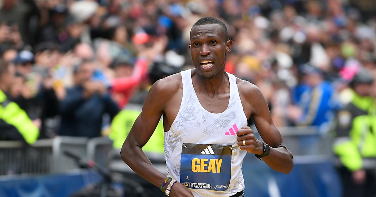 Boston marathon 2024: Gabriel Geay on beating Eliud Kipchoge, his ...