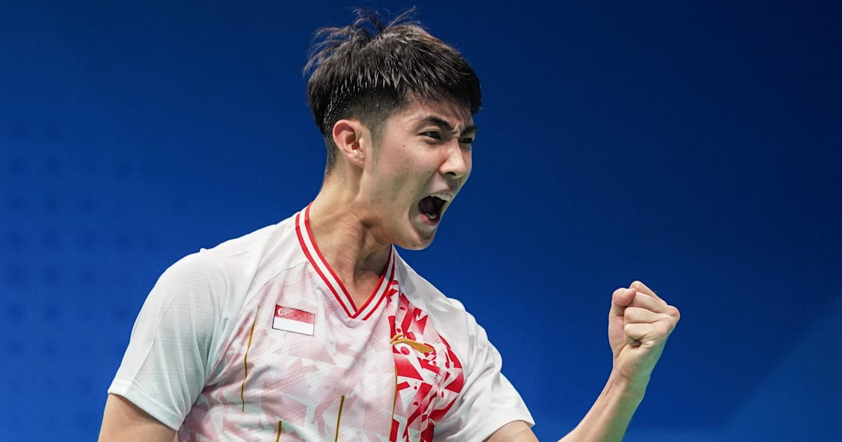 BWF French Open 2023 Loh Kean Yew, Jonatan Christie, Naraoka Kodai all