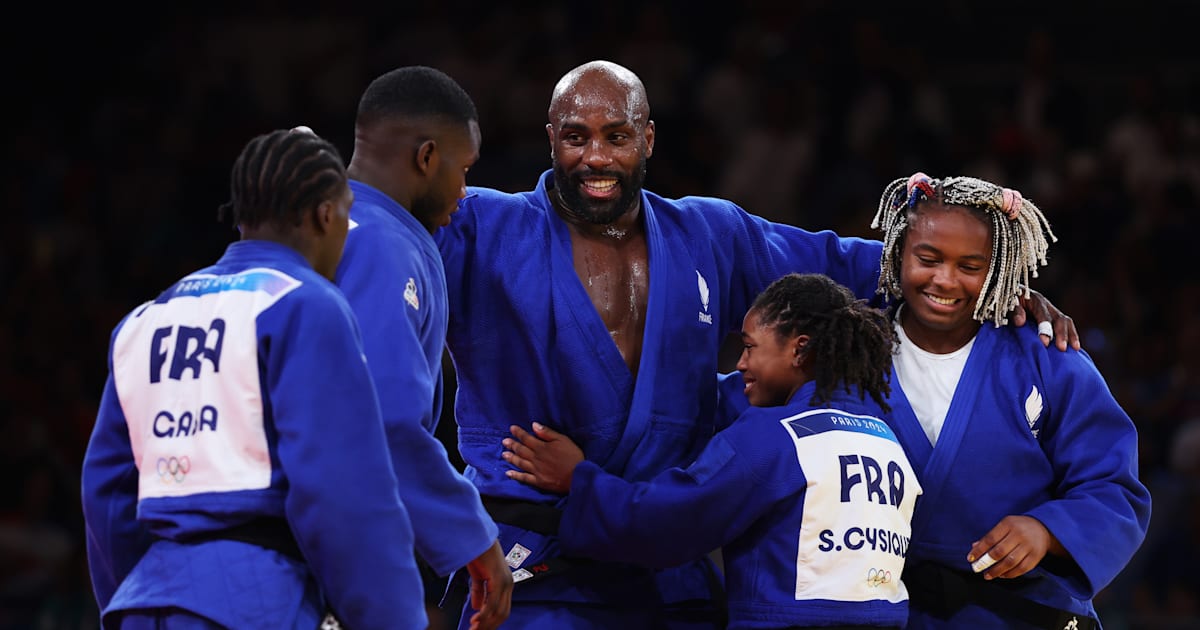 JO de Paris 2024 - Judo : « Film », « incroyable », « magnifique », « Dream Team », l’équipe de France réagit à sa folle finale contre le Japon