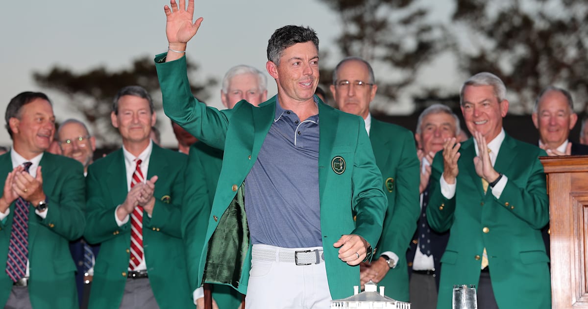 ローリーマキロイ グランドスラム達成２０２５年マスターズ優勝 直筆サイン鑑定書付 ローリーマキロイ グランドスラム達成2025年マスターズ優勝 直筆