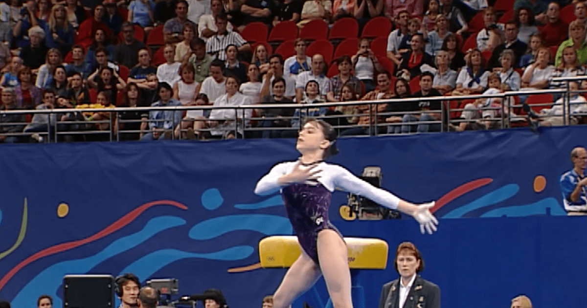 ウクライナによるシドニー2000 ゆか予選