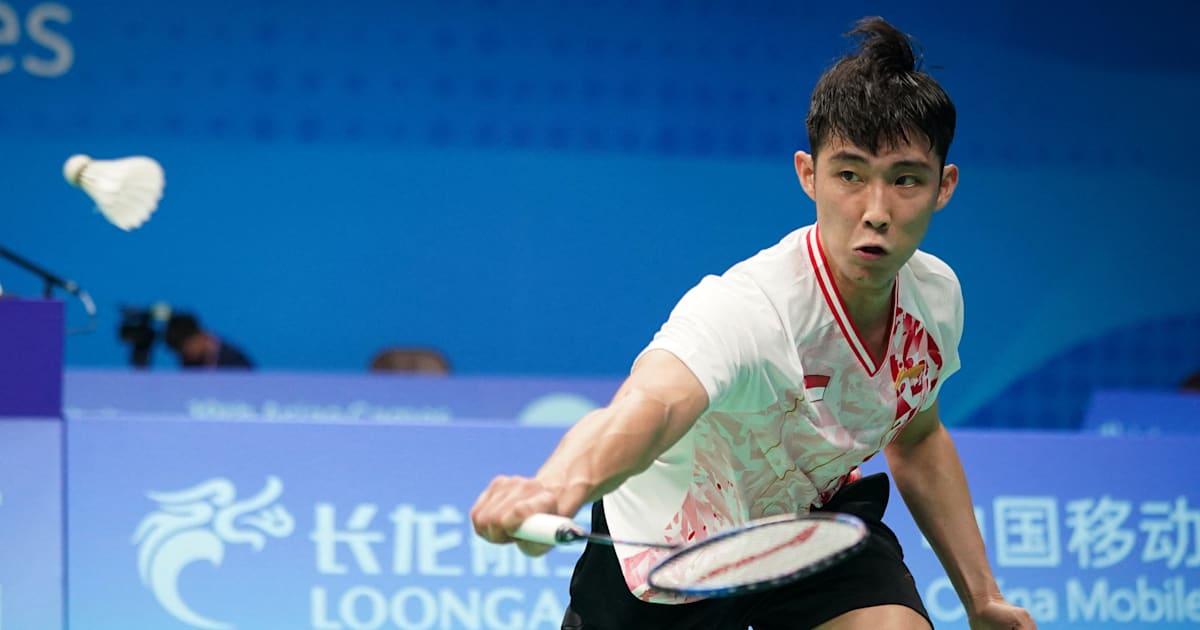 BWF French Open 2024 Loh Kean Yew edges past Anthony Sinisuka Ginting
