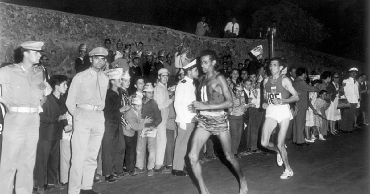 Bugün öğrendim ki: Abebe Bikila'nın 1960 Roma...