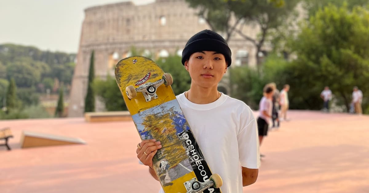 オリンピック　東京　スケートボード 涙の15歳をみんなで称賛 女子スケボー感動のラストに海外メディア注目