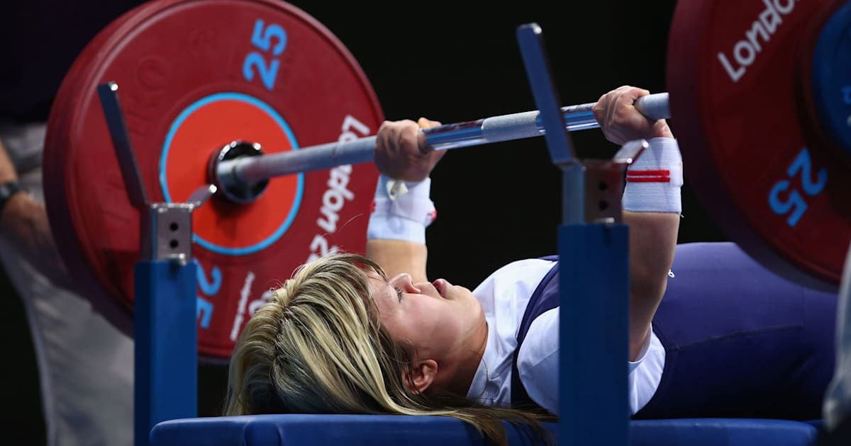 Powerlifting Olympics 2024au Caron Cristie