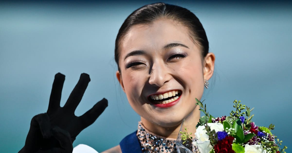 Exclusive: Sakamoto Kaori wins third consecutive world figure skating title and prepares for 2026 Olympics