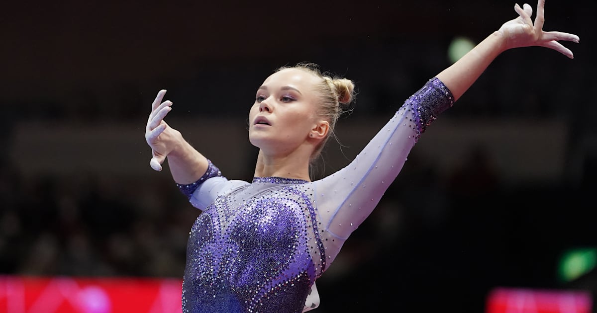 Gymnastics Worlds: Olympic champs Angelina Melnikova, Rebeca Andrade ...