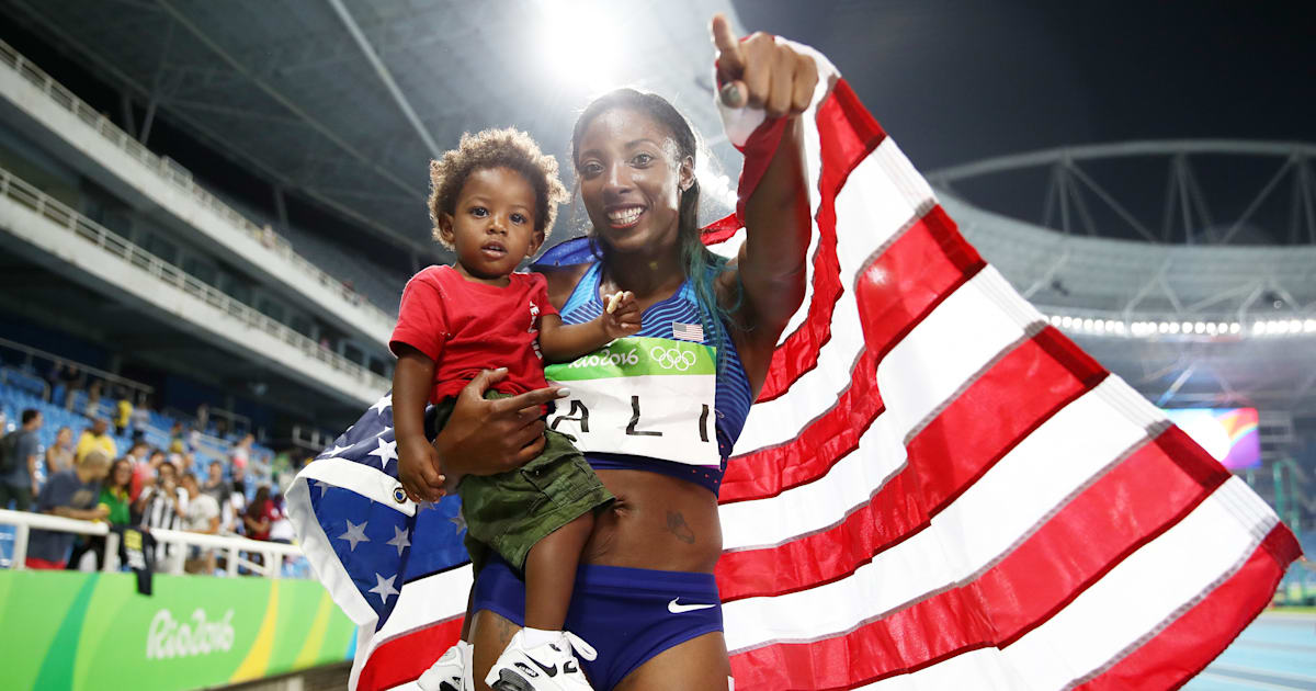 International Day of Families Athletes showing that family comes first