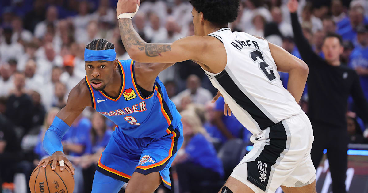 Shai Gilgeous-Alexander in MVP form as OKC beat Victor Wembanyama, Spurs to even Western Conference finals at 1-1