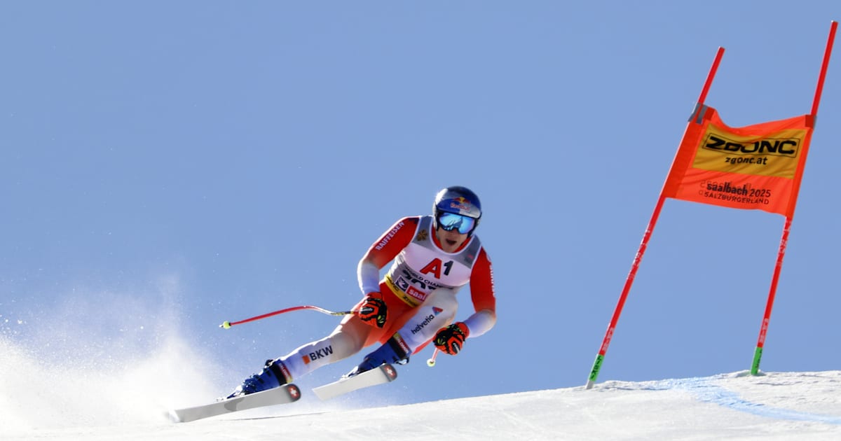 Men's SuperG at 2025 FIS Alpine Ski World Championships in Saalbach