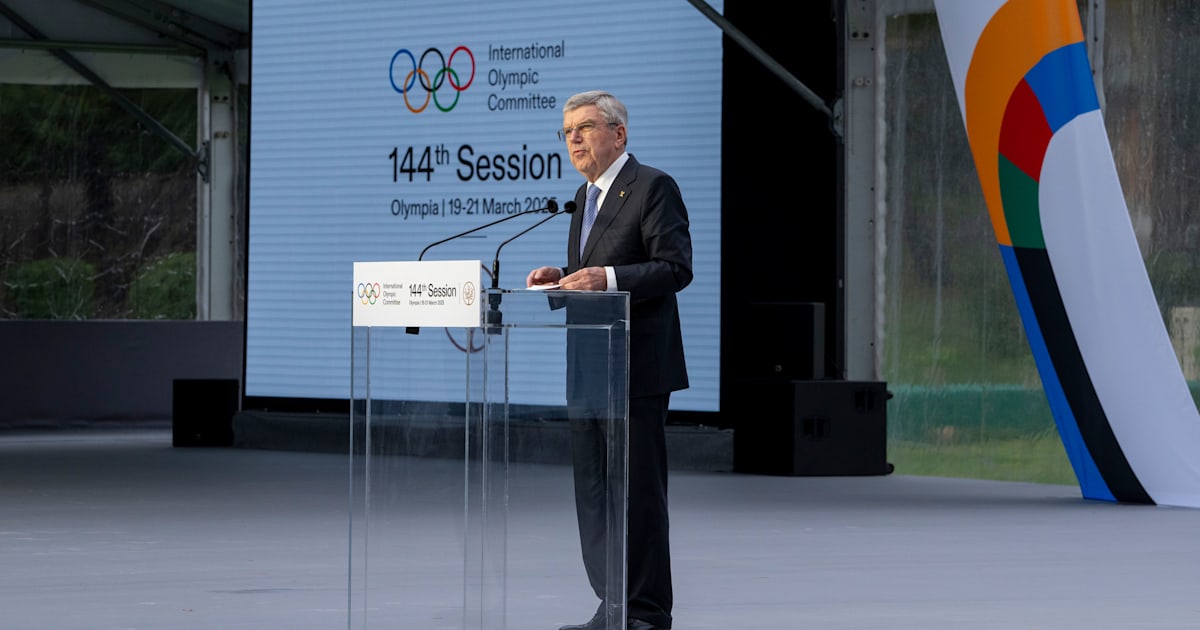 IOC President Thomas Bach Champions Olympic Values at Historic 144th Session in Ancient Olympia