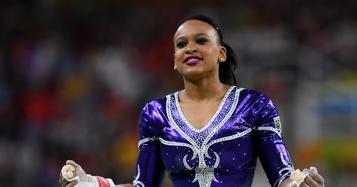 US american saying only black americans can be black. Rebeca Andrade (from  brazil), won the silver medal in the World Artistic Gymnastics Championship  today. They think she's not black, but afro latina. 