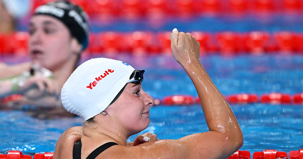 Swimming, World Championships Doha 2024 Tes Schouten upsets Kate