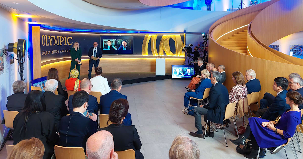 Broadcasters honoured at Olympic Golden Rings Awards