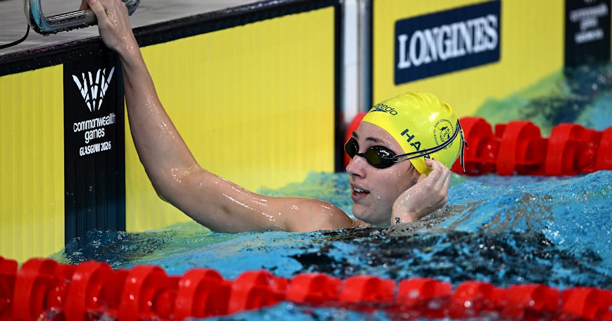 Glasgow 2026 Commonwealth Games: Meg Harris tops Australian 50m freestyle sweep