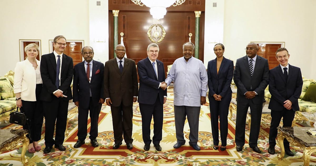 IOC President addresses ANOCA General Assembly in Djibouti and meets