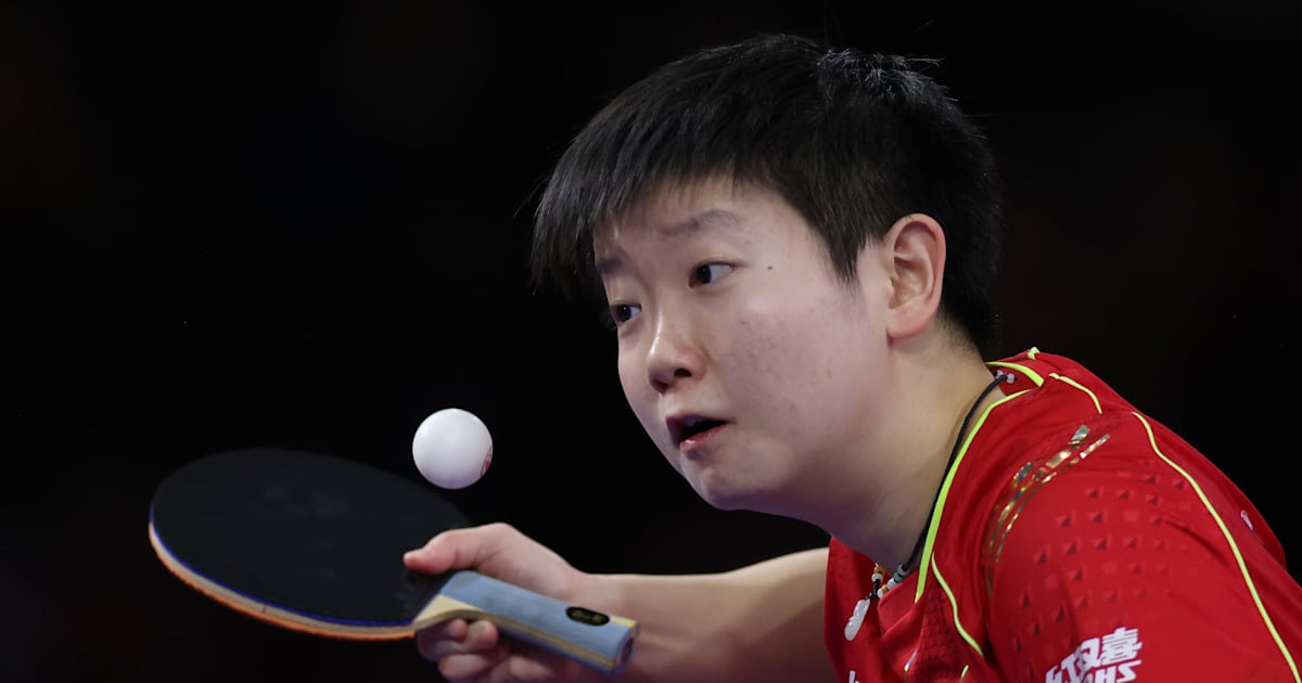 Table tennis Sun Yingsha exclusive World no. 1 on being a role model at 21